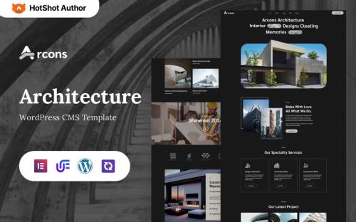 Arcons - Architecture And Construction Company WordPress Elementor Theme theme free